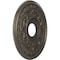 Ekena Millwork Baltimore PVC Medallion (Canopies up to 6 1/2"), 16"OD x 3 1/2"ID x 1"P, Metallic Weathered Steel CMP16BADST - alternate 4